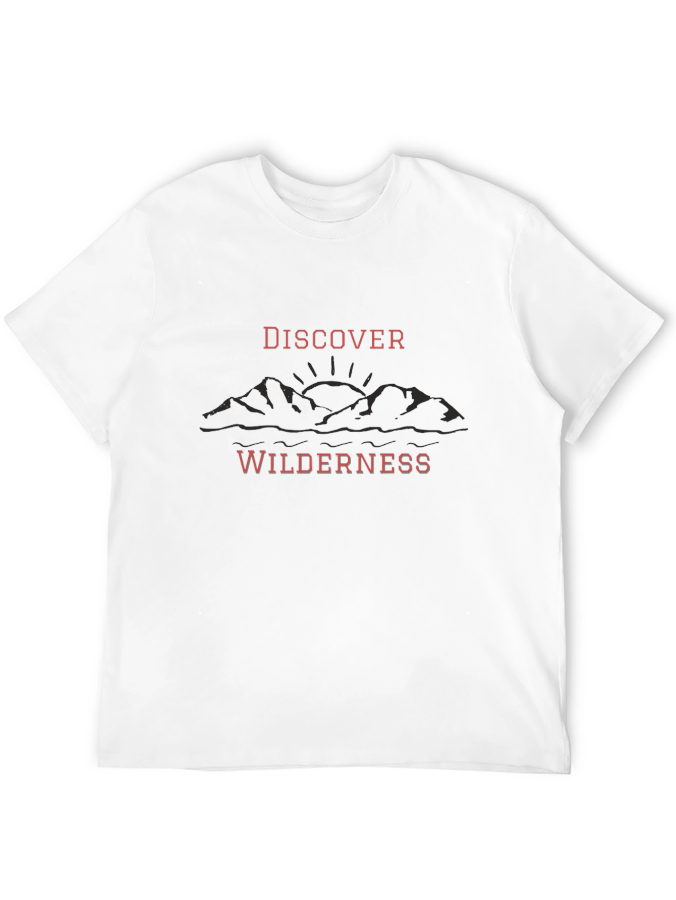 Discover Wilderness Graphic T-Shirt - Black