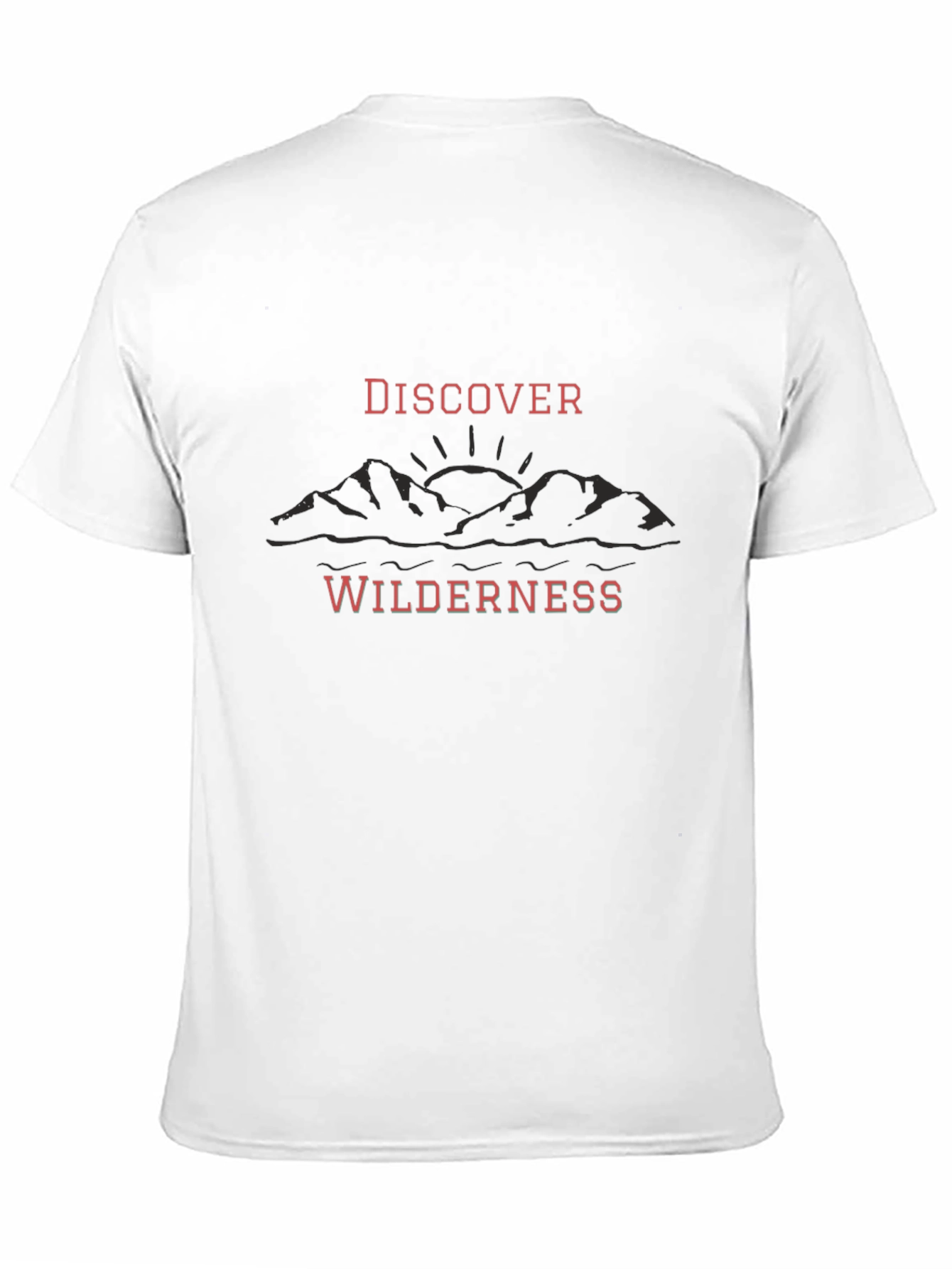 Discover Wilderness Graphic T-Shirt - Black