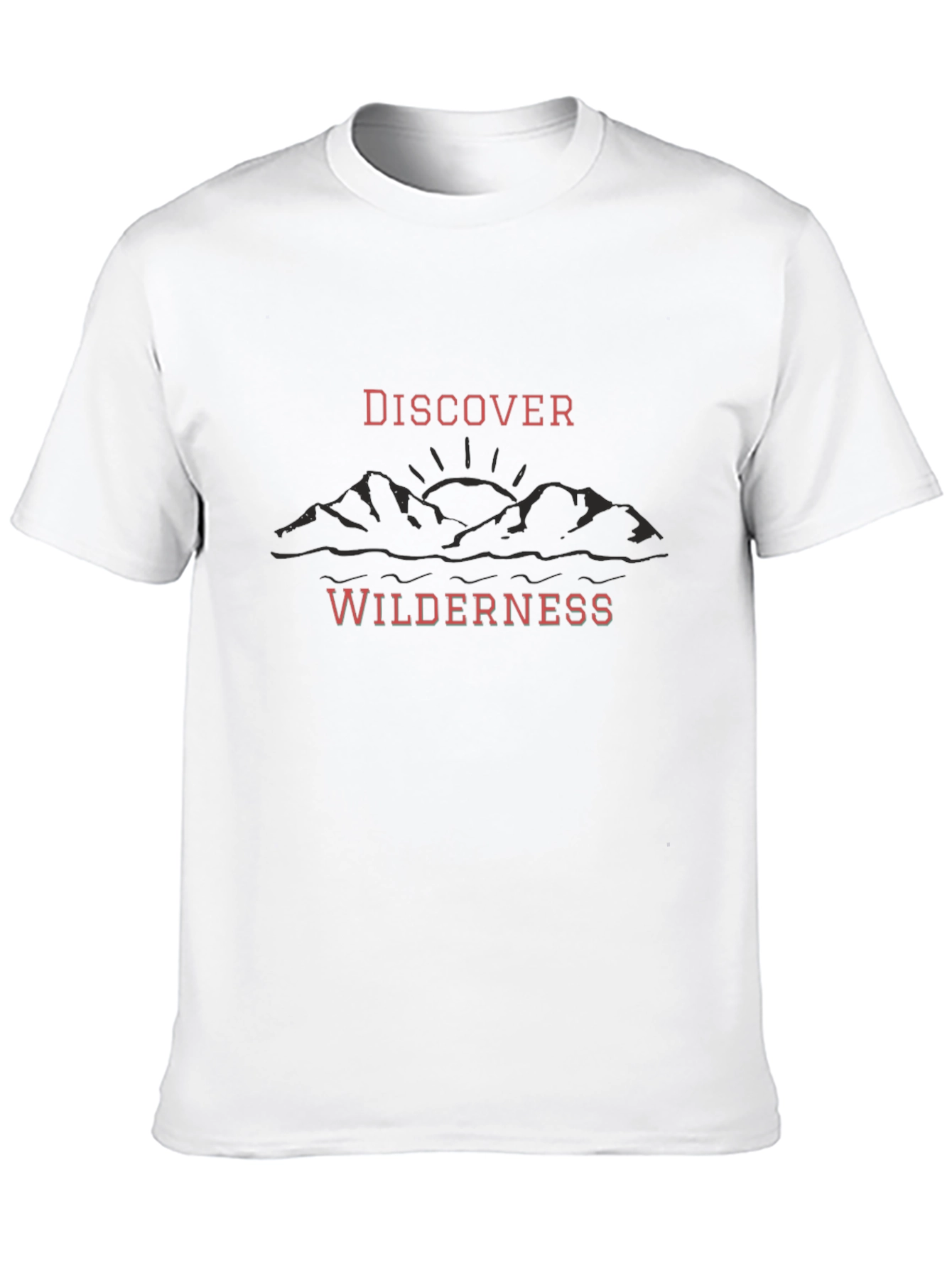 Discover Wilderness Graphic T-Shirt - Black