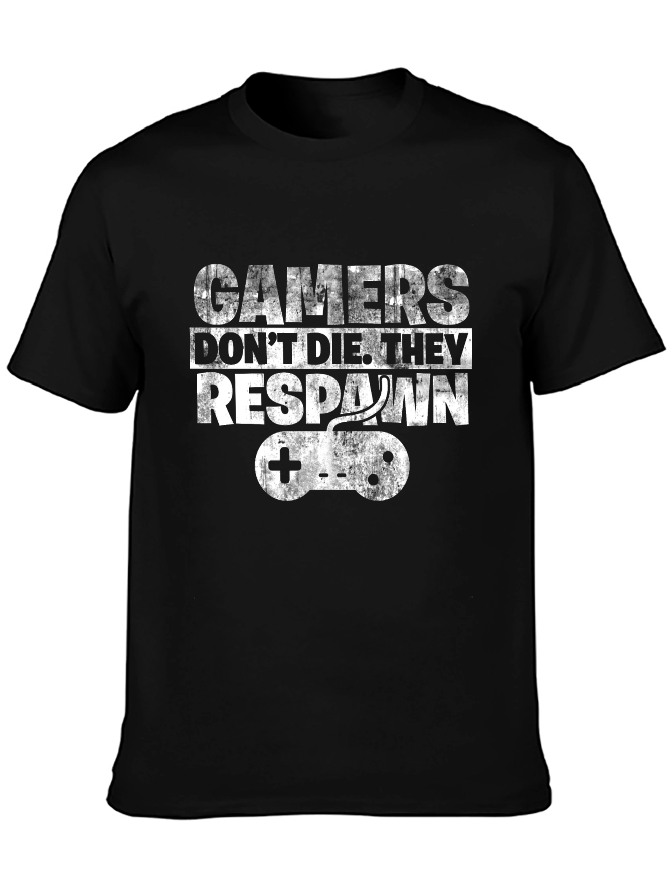Gamers Dont Die They Respawn T-Shirt