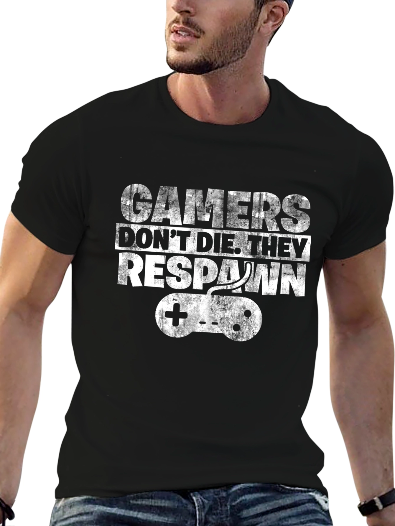 Gamers Dont Die They Respawn T-Shirt