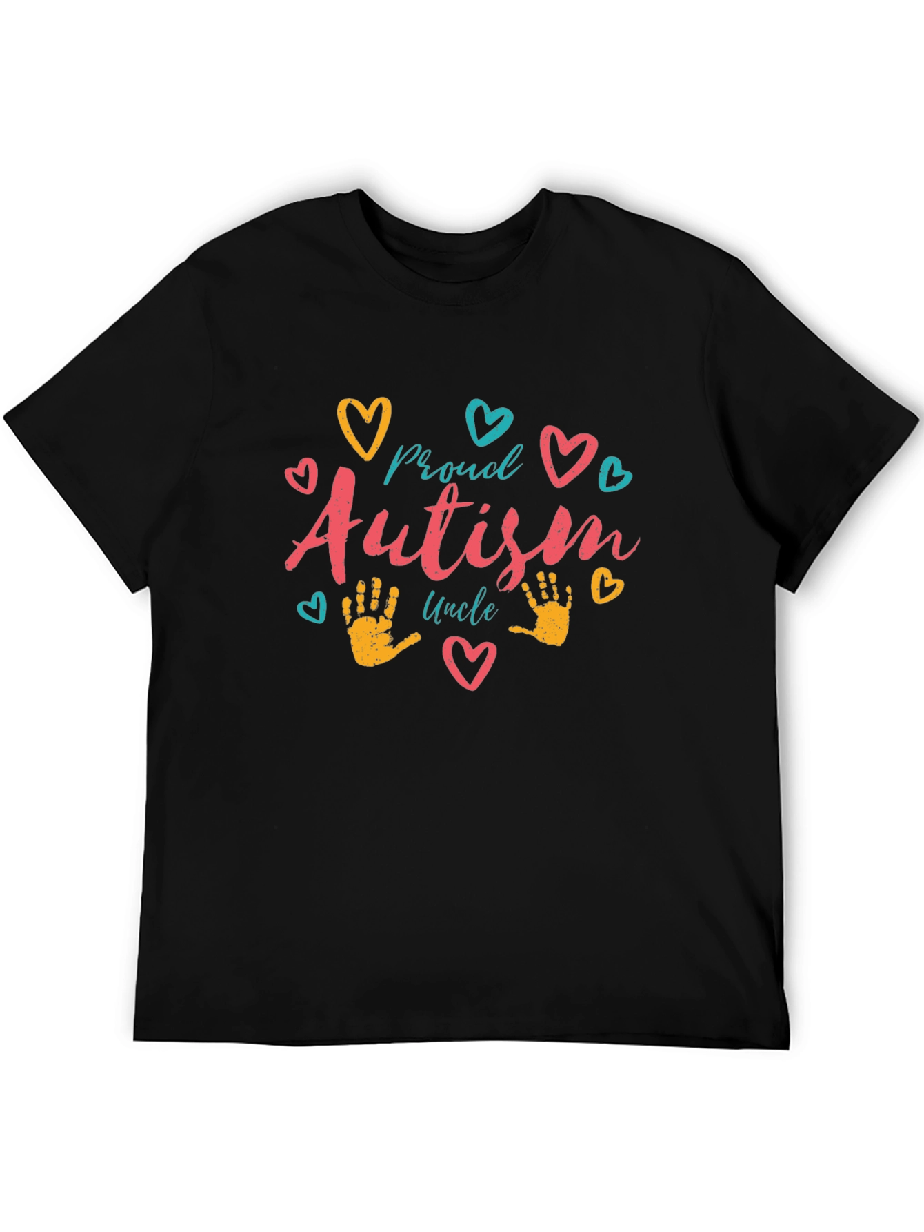 Proud Autism Uncle T-Shirt