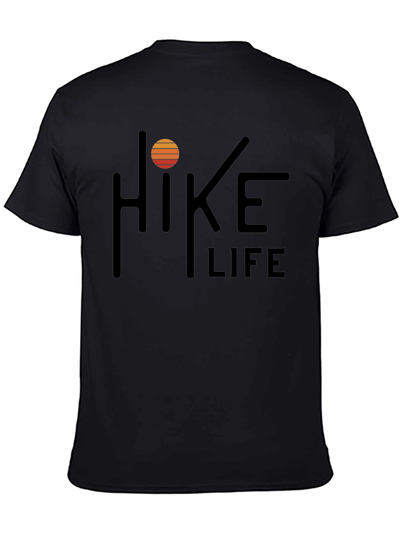 Hike Life Black Graphic Tee
