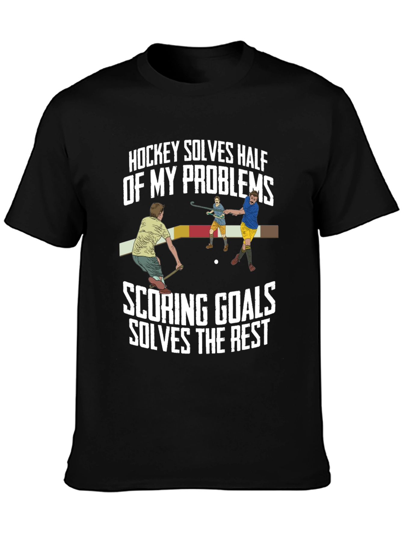 Hockey Solves Problems T-Shirt