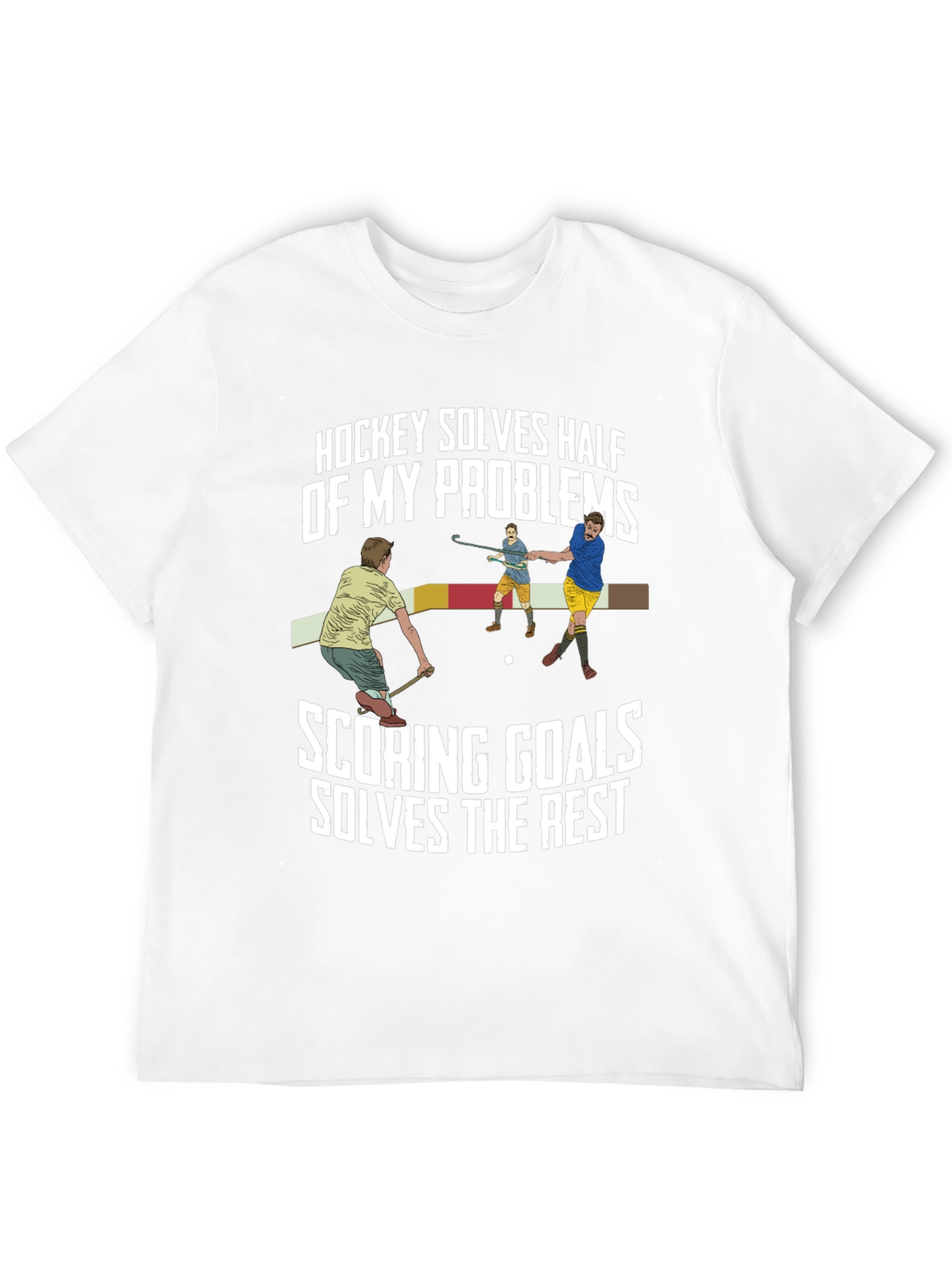 Hockey Solves Problems T-Shirt