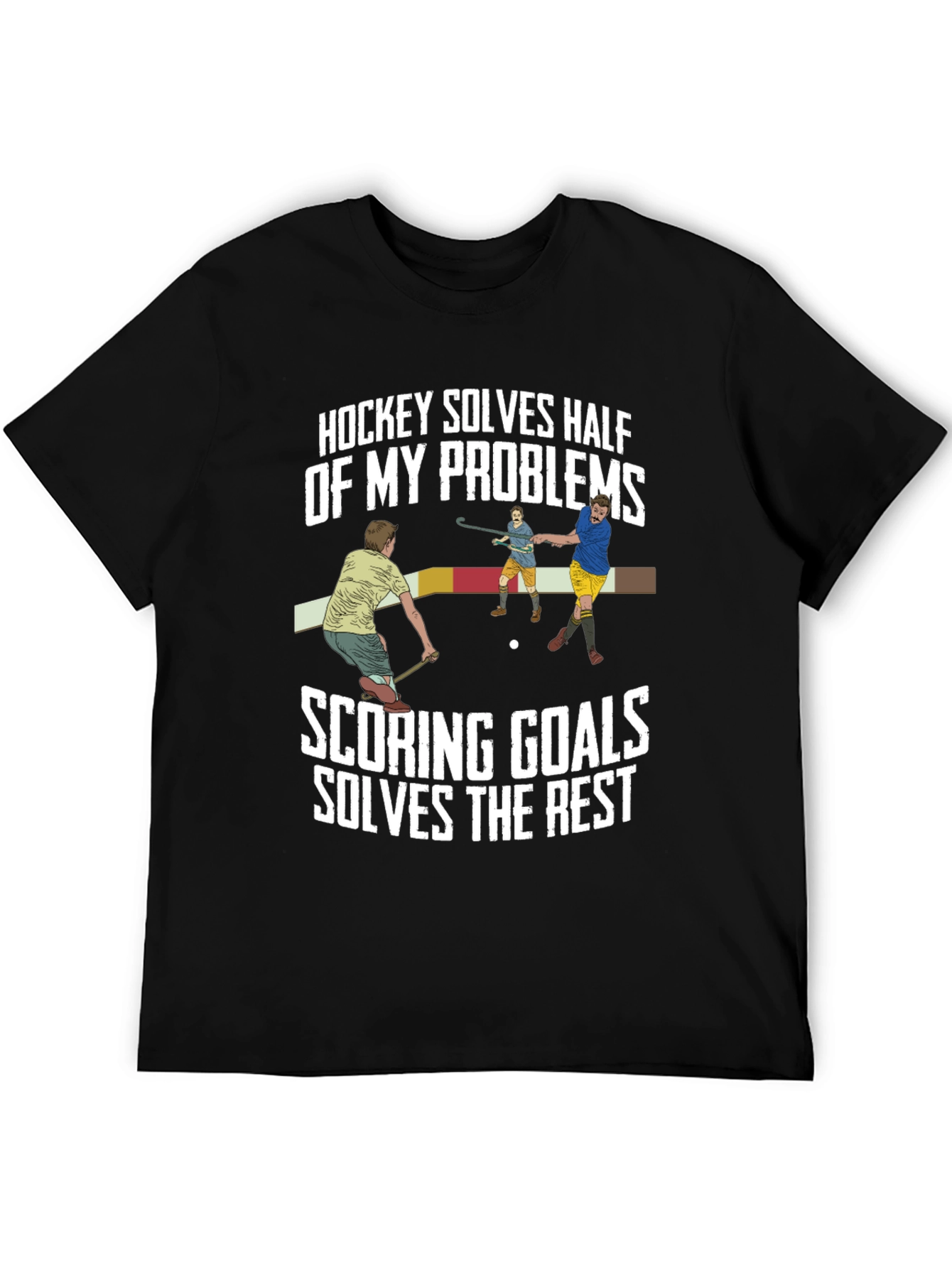 Hockey Solves Problems T-Shirt
