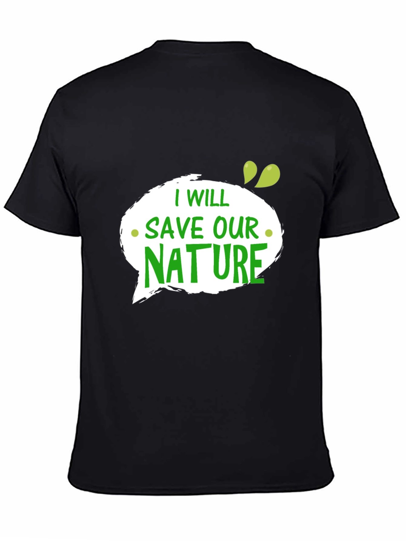 Eco-Friendly Save Our Nature Graphic Tee