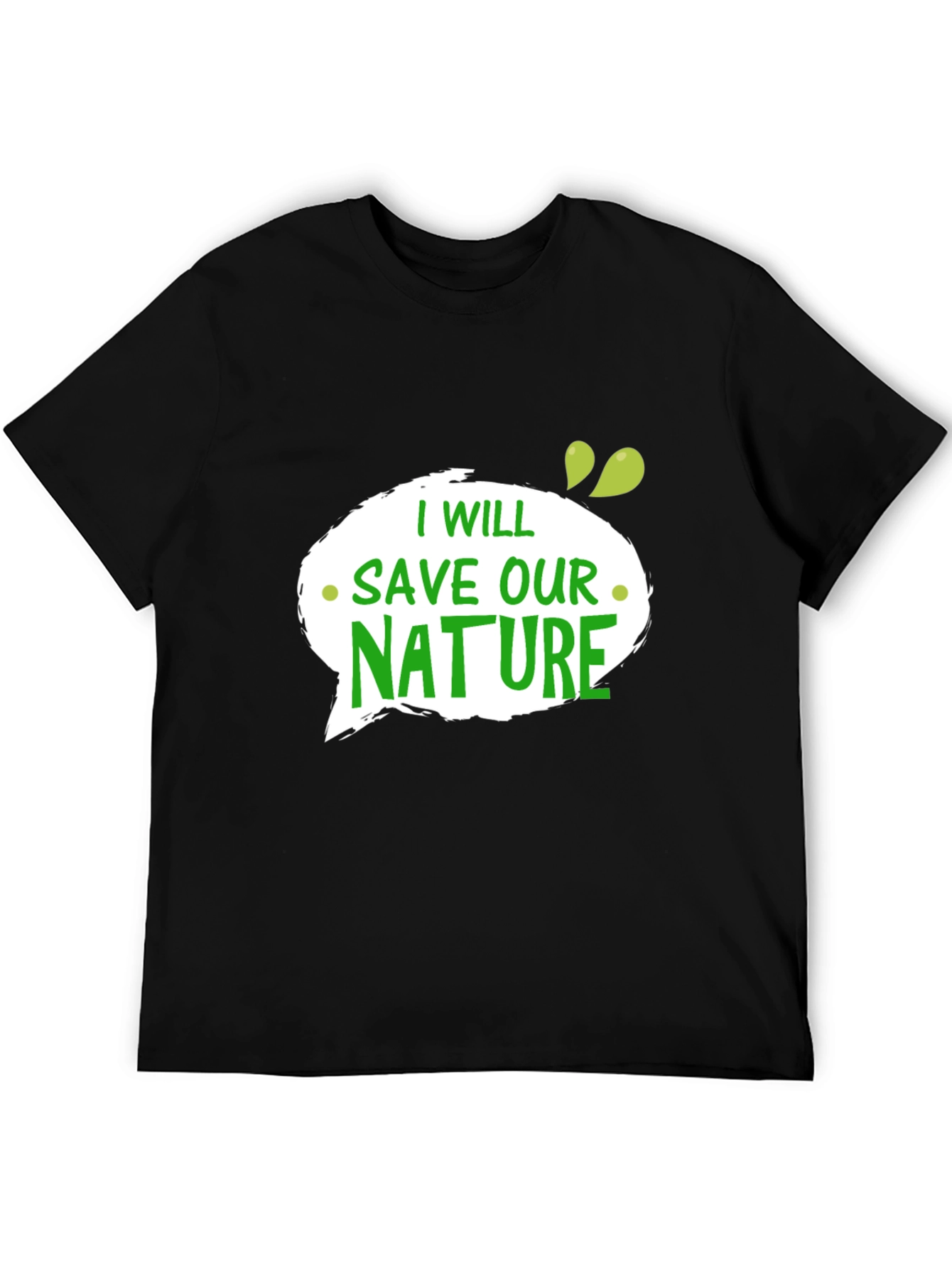 Eco-Friendly Save Our Nature Graphic Tee