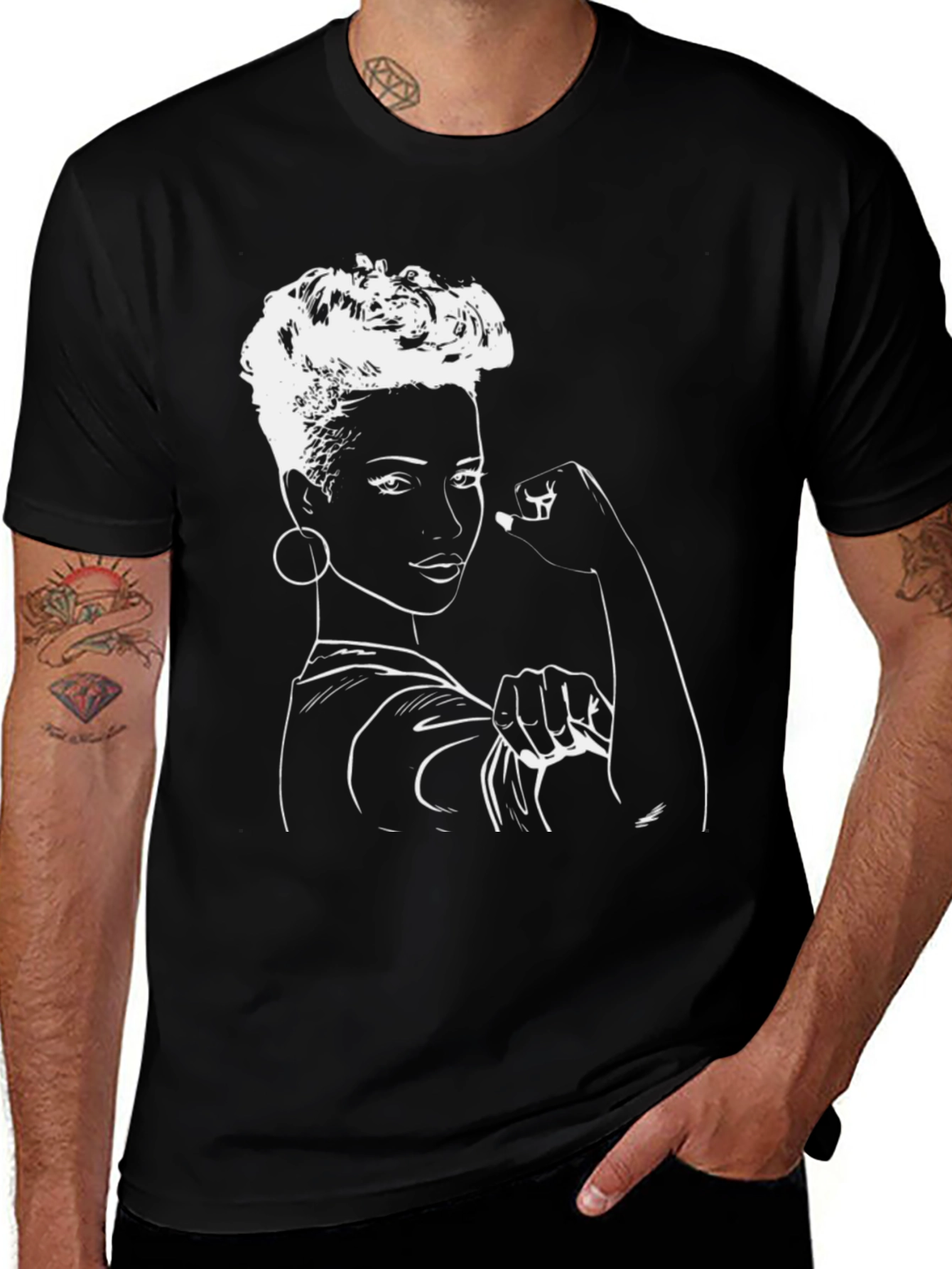 Empowered Woman Graphic T-Shirt