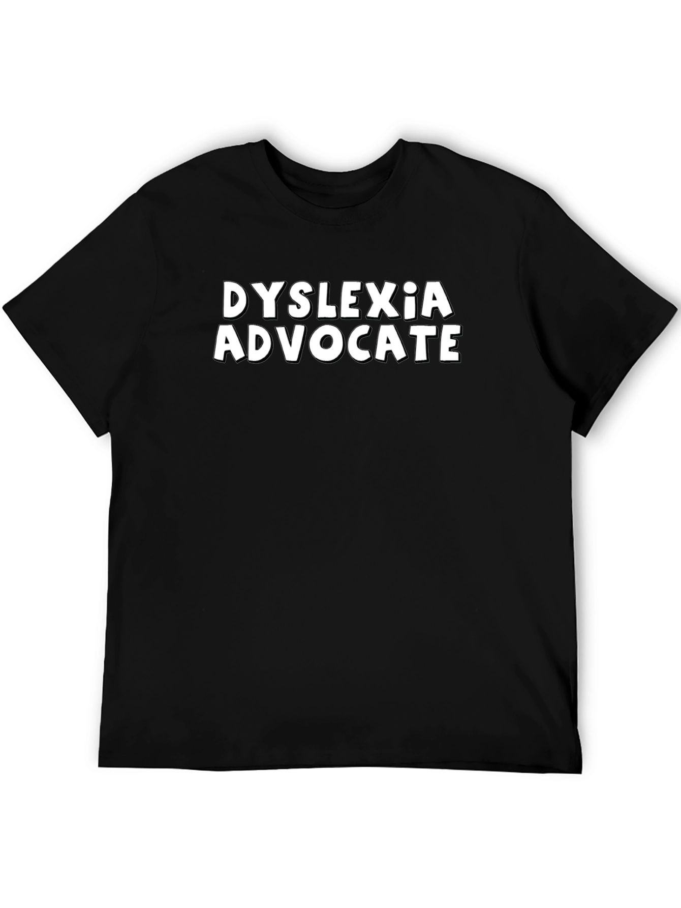 Dyslexia Advocate Graphic T-Shirt