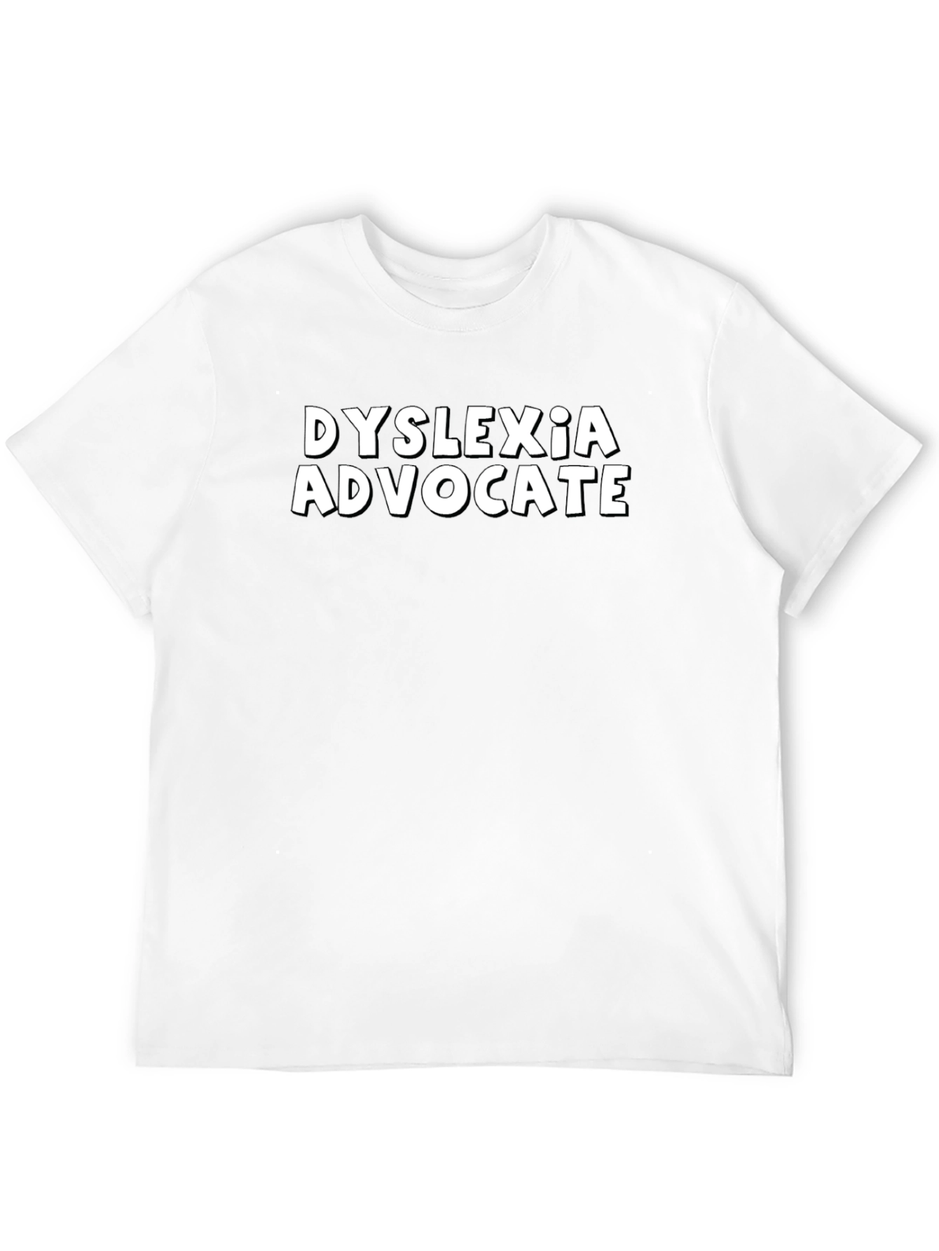 Dyslexia Advocate Graphic T-Shirt