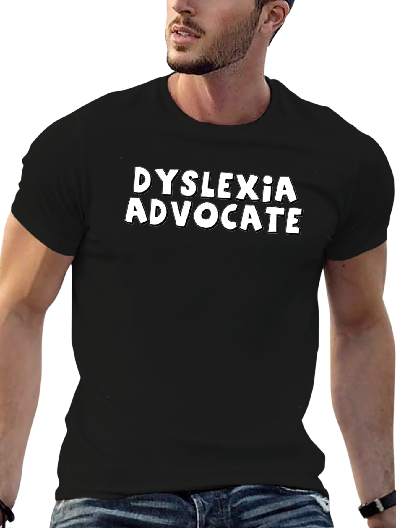 Dyslexia Advocate Graphic T-Shirt