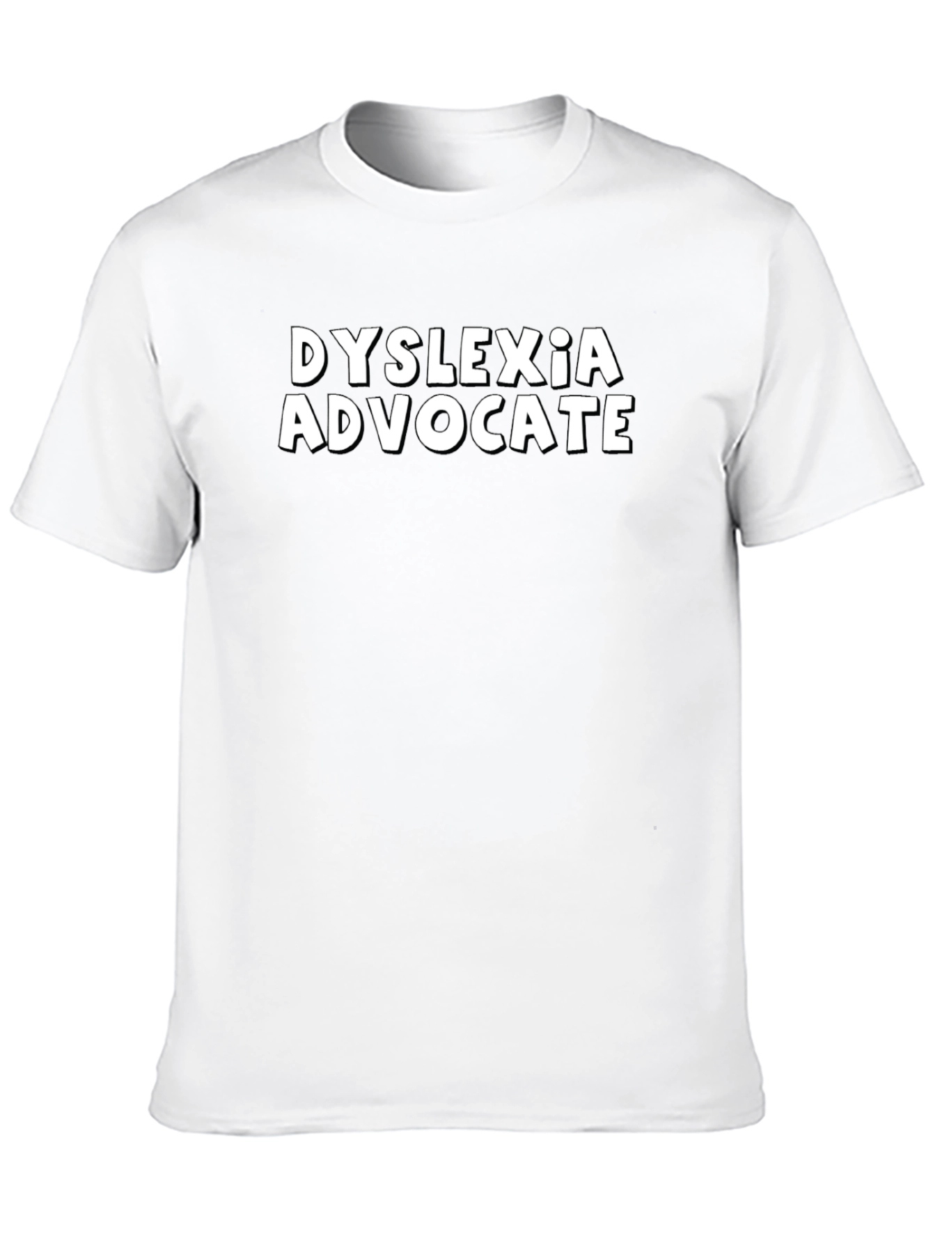 Dyslexia Advocate Graphic T-Shirt