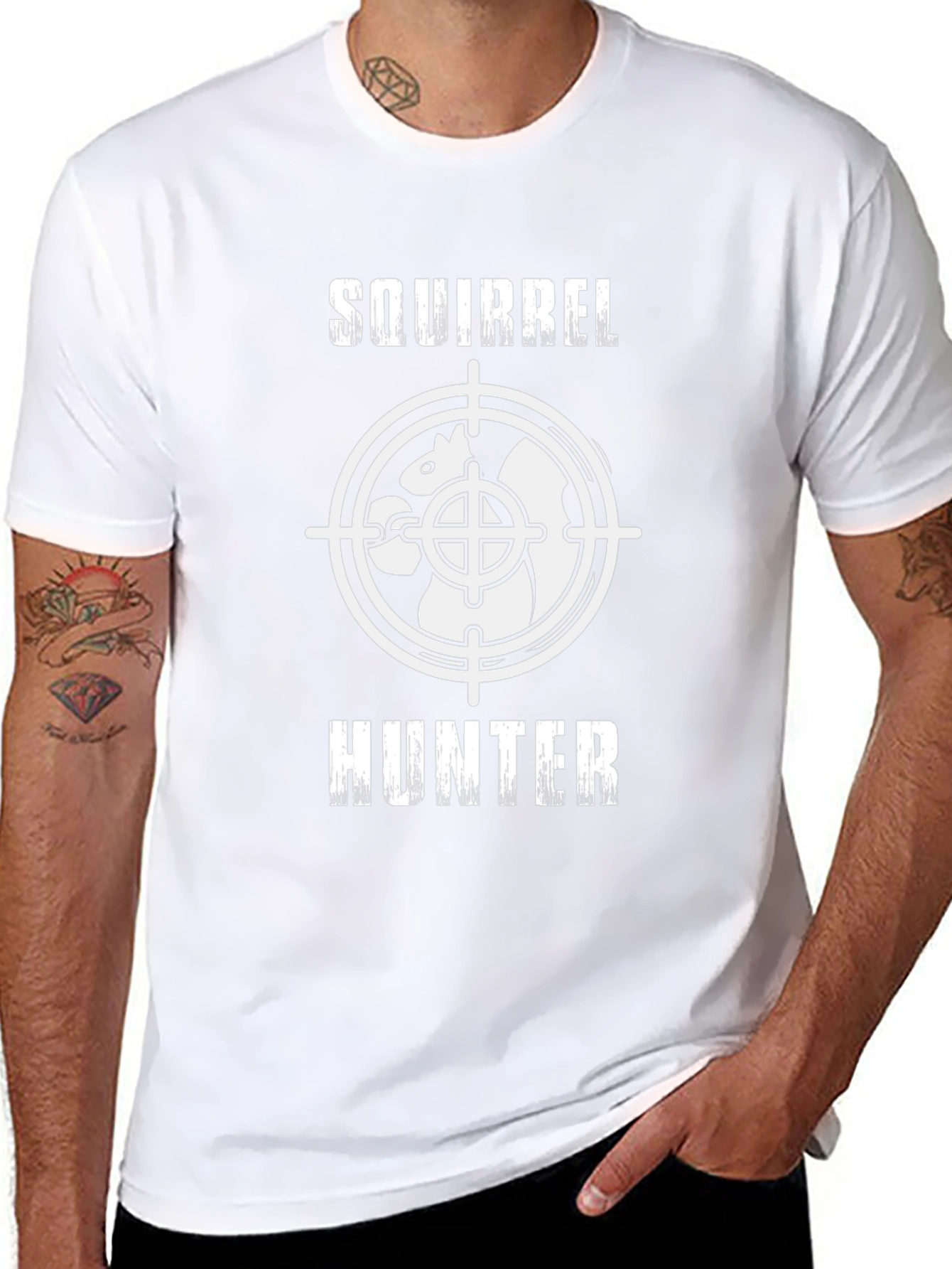 Squirrel Hunter T-Shirt - Funny Hunting Tee