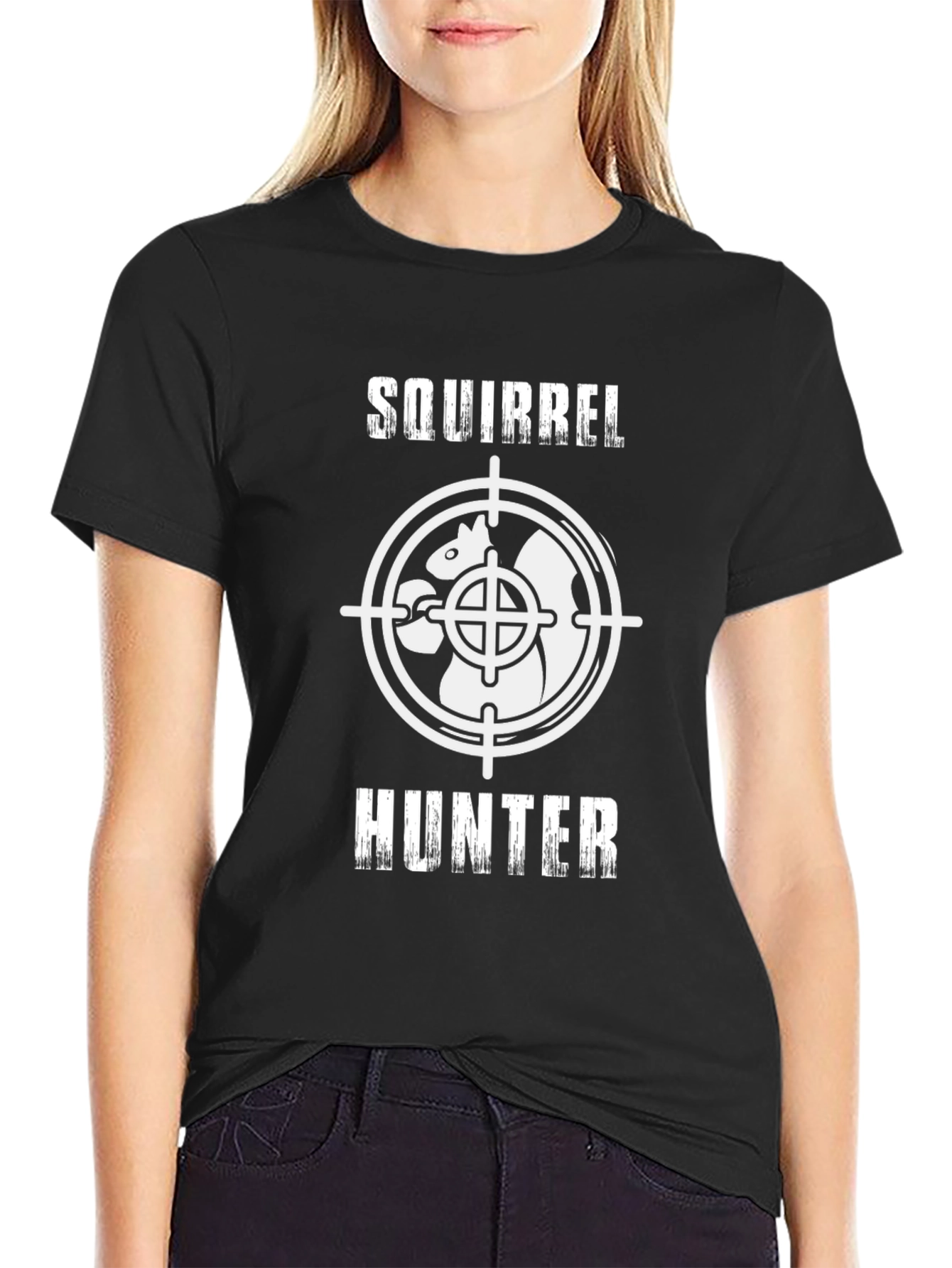 Squirrel Hunter T-Shirt - Funny Hunting Tee