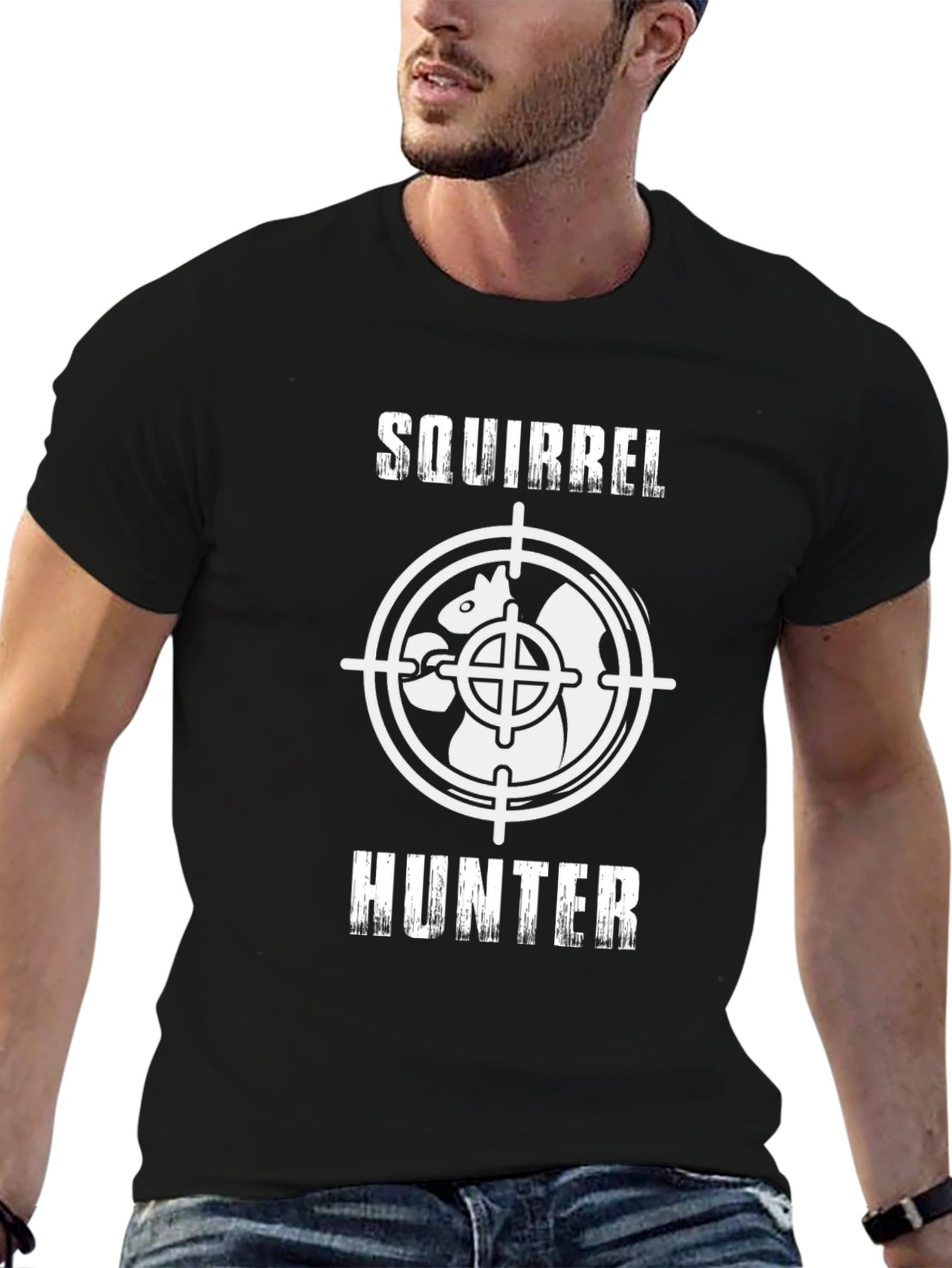 Squirrel Hunter T-Shirt - Funny Hunting Tee
