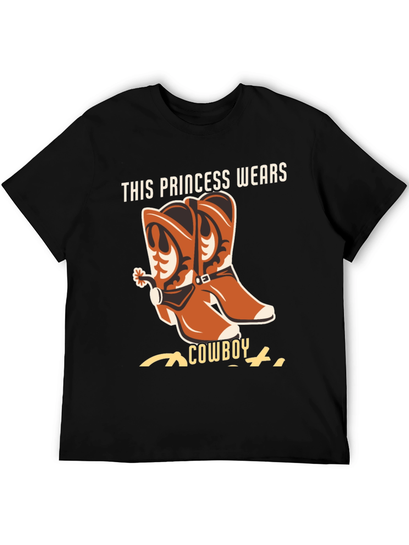 This Princess Wears Cowboy Boots T-Shirt