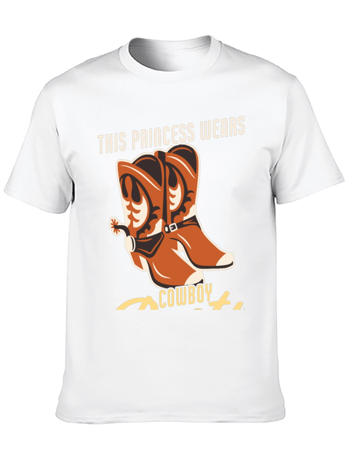This Princess Wears Cowboy Boots T-Shirt