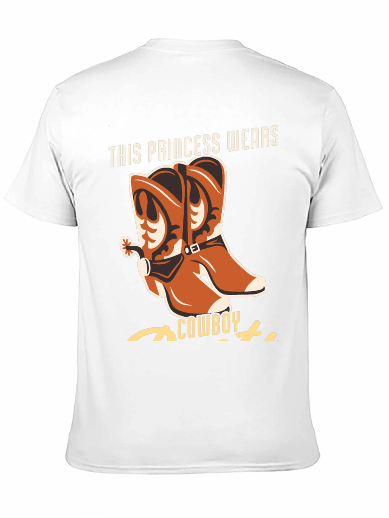 This Princess Wears Cowboy Boots T-Shirt