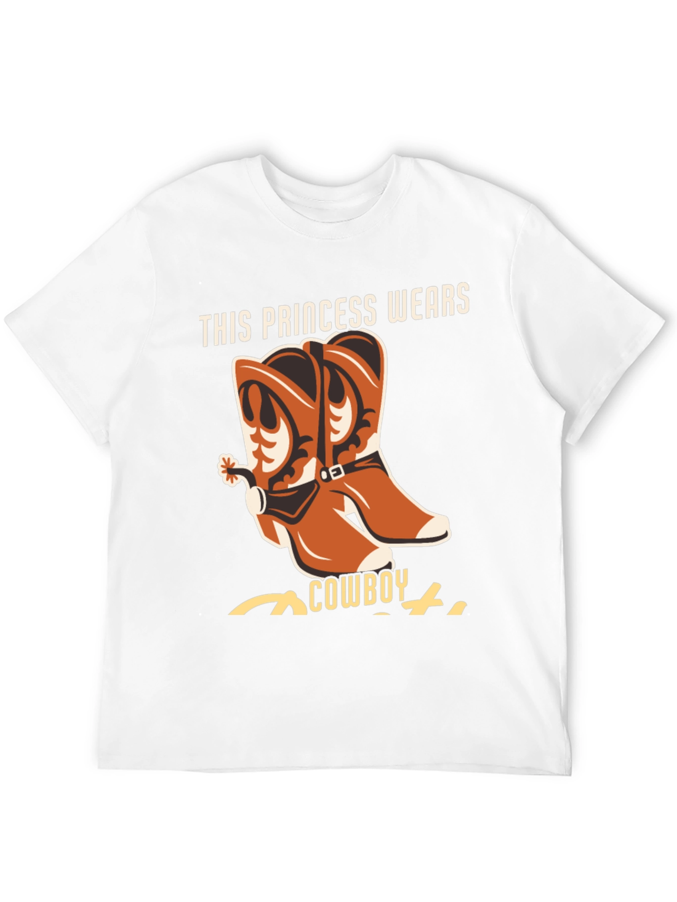 This Princess Wears Cowboy Boots T-Shirt