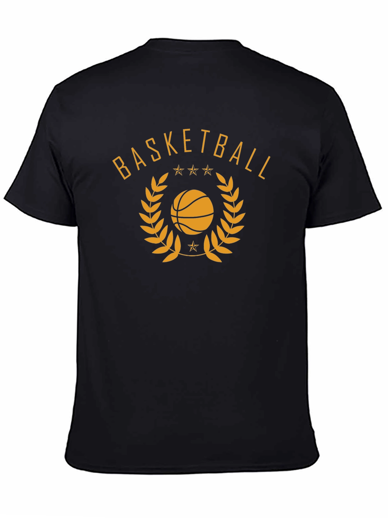 Basketball Graphic T-Shirt - Black