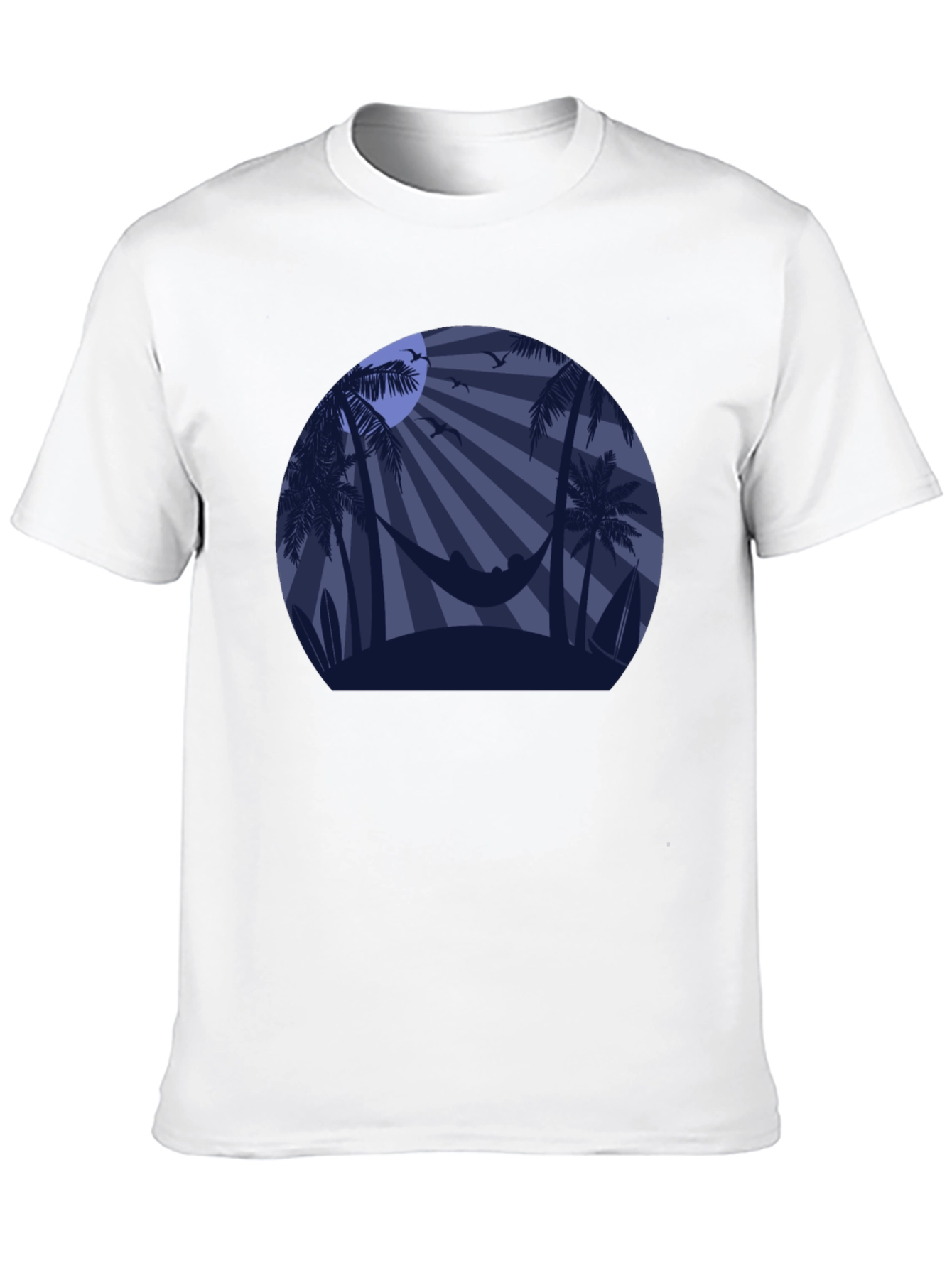 Tropical Sunset Graphic Tee - Hammock Beach Design