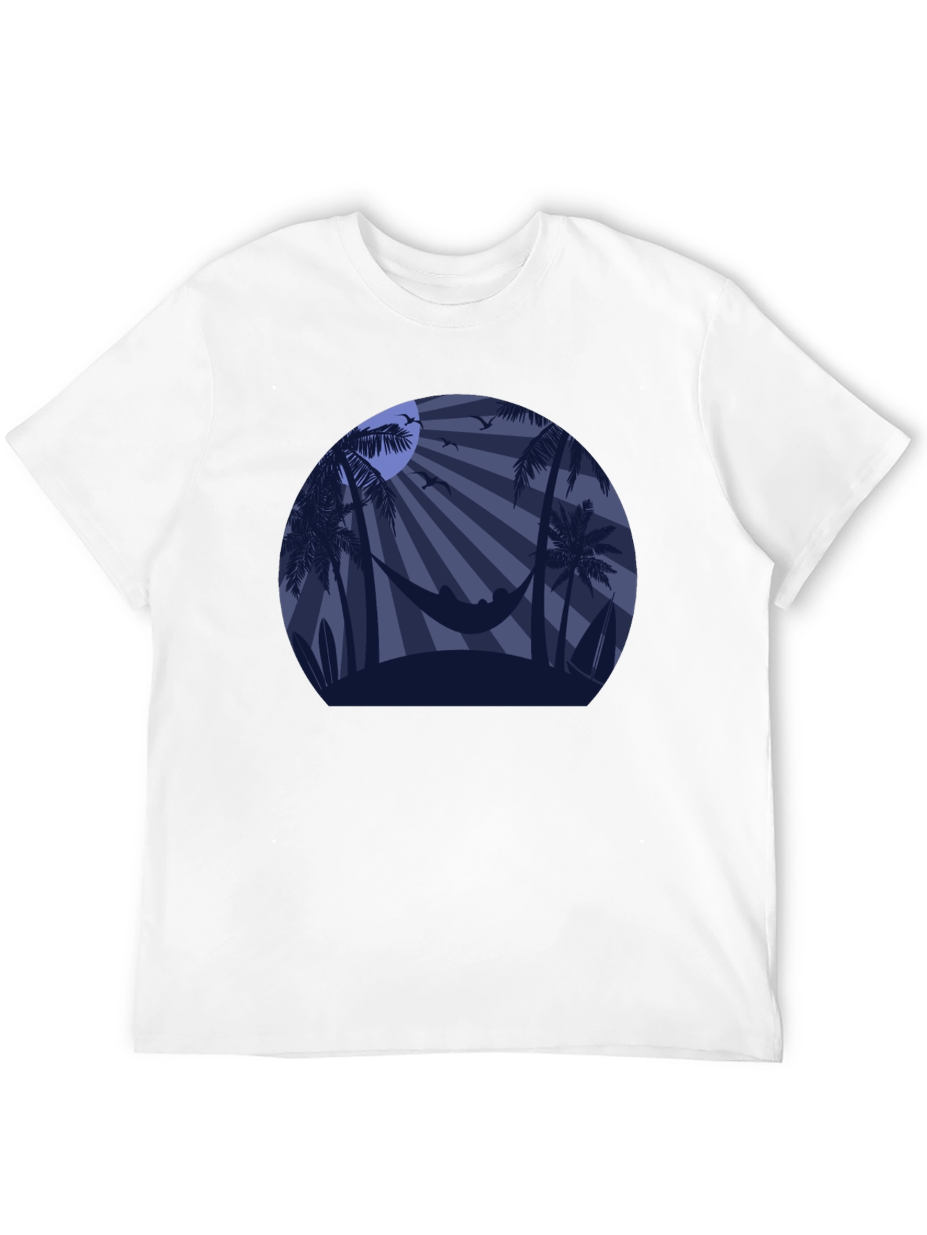 Tropical Sunset Graphic Tee - Hammock Beach Design