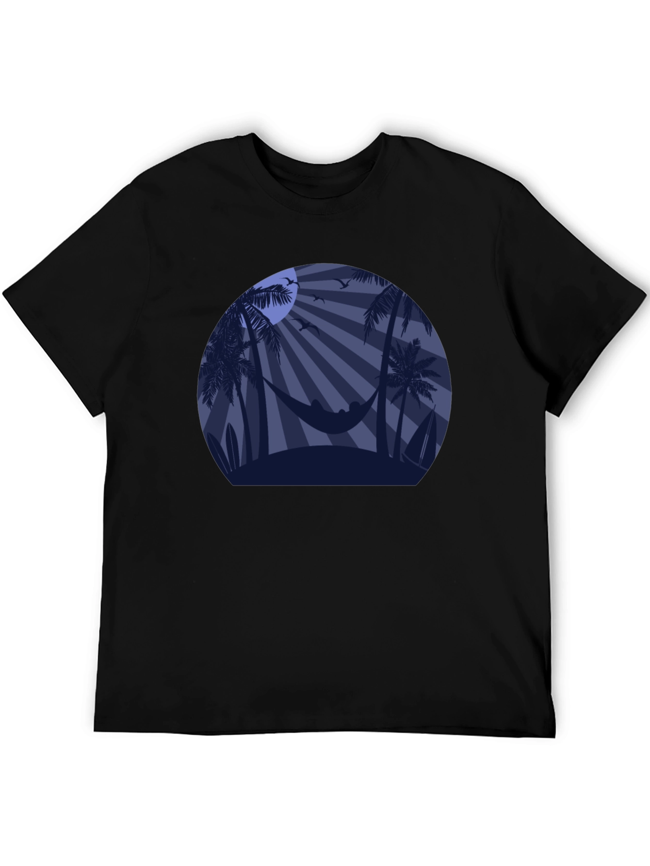 Tropical Sunset Graphic Tee - Hammock Beach Design