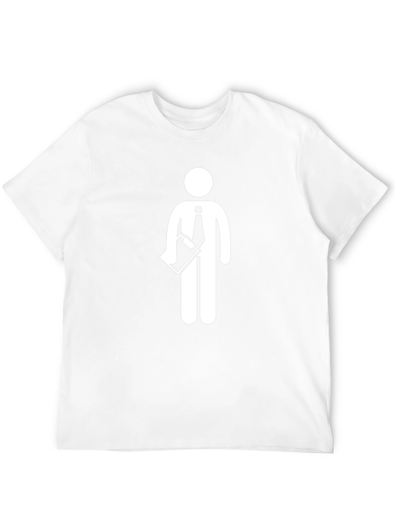 Business Man Graphic Tee - Funny Stick Figure Shirt