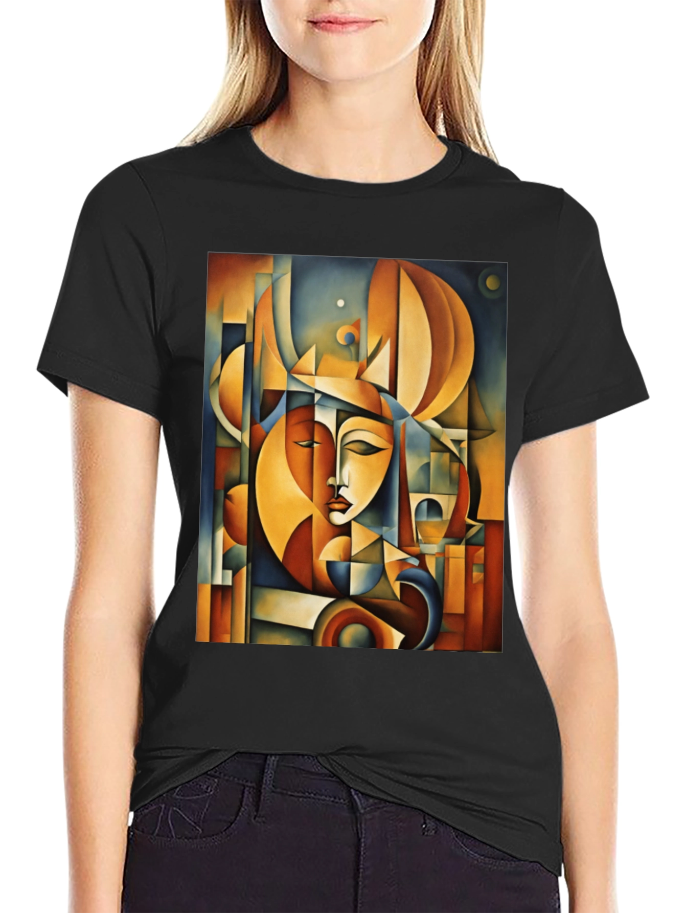 Abstract Art Graphic Tee - Unique Style