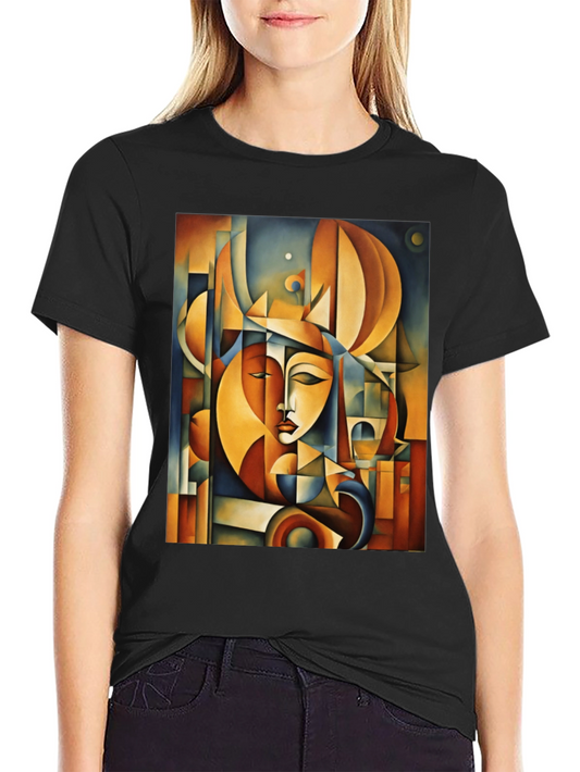 Abstract Art Graphic Tee - Unique Style