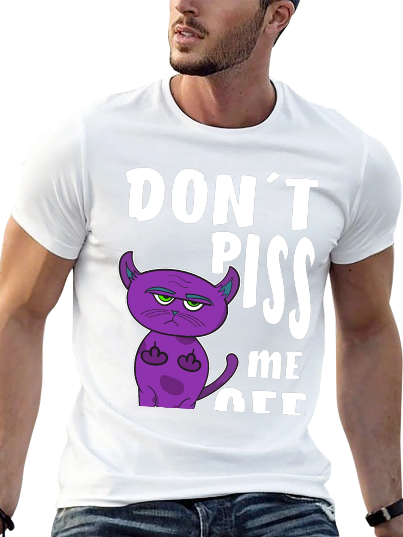Dont Piss Me Off Funny Cat T-Shirt