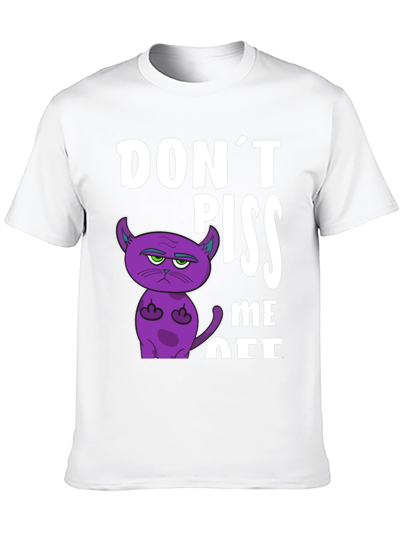 Dont Piss Me Off Funny Cat T-Shirt