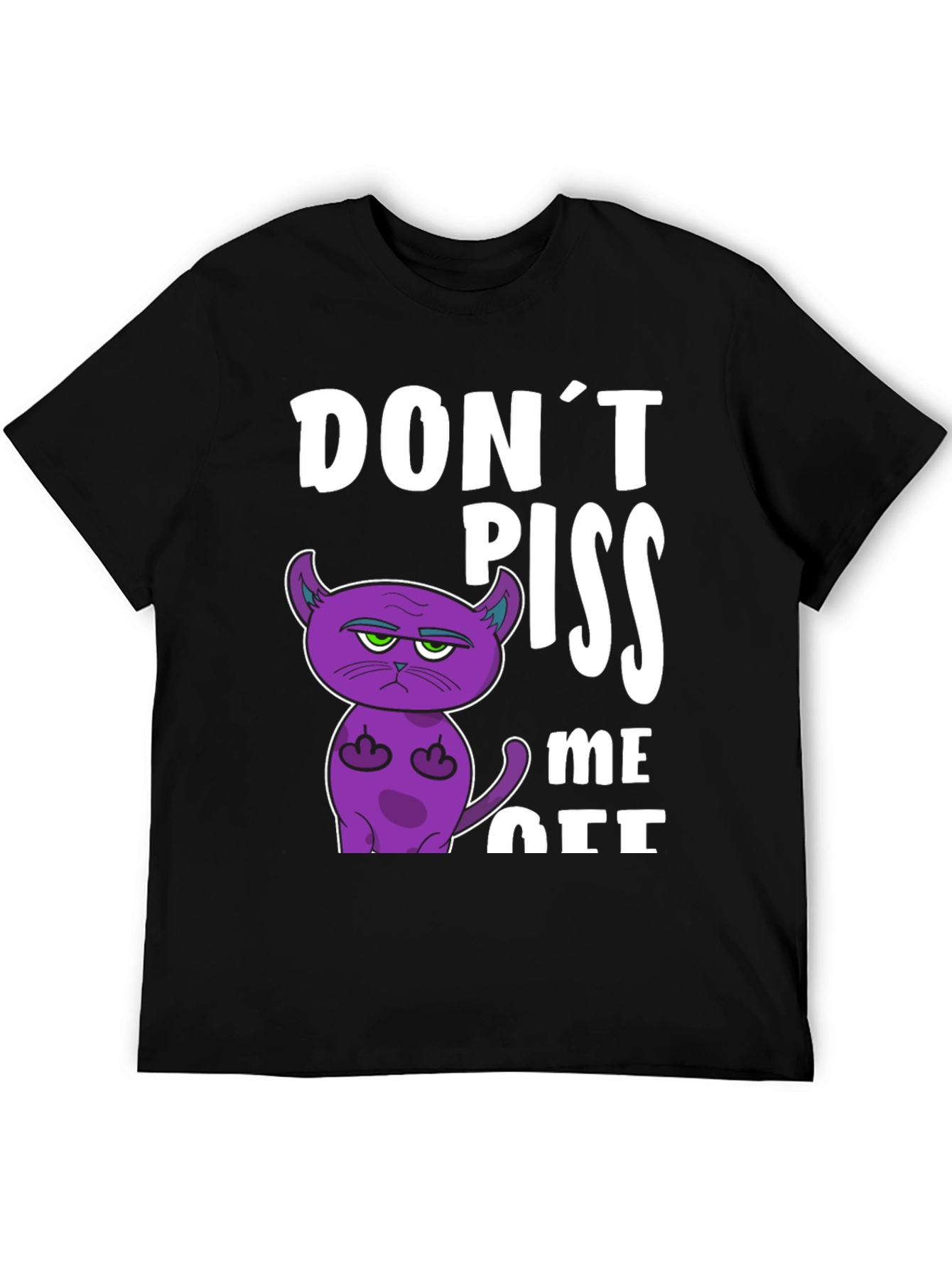 Dont Piss Me Off Funny Cat T-Shirt