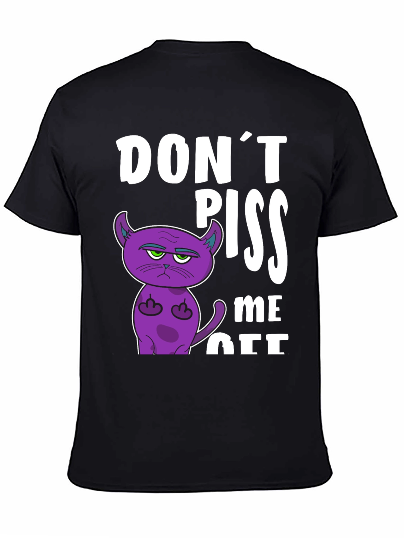 Dont Piss Me Off Funny Cat T-Shirt