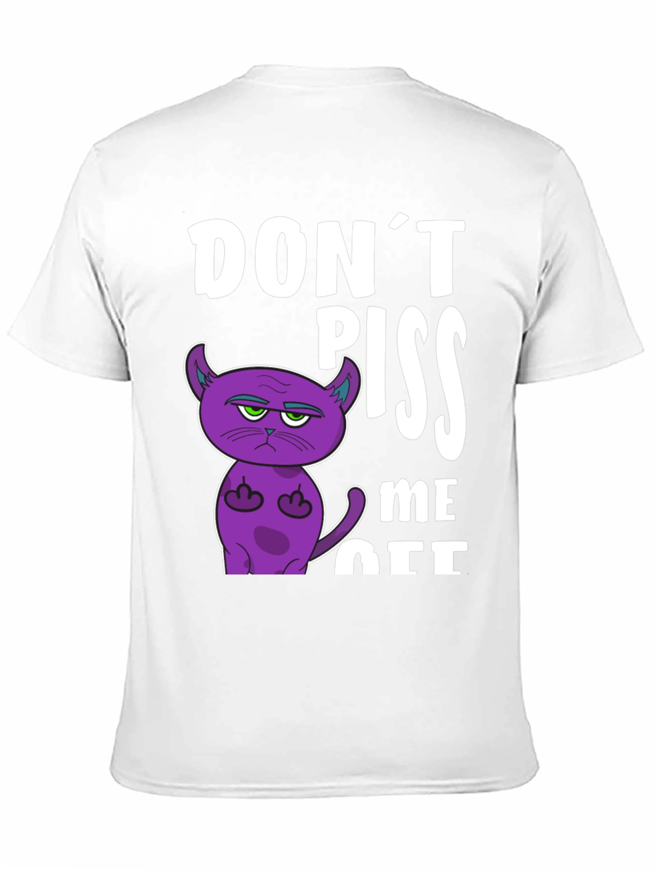 Dont Piss Me Off Funny Cat T-Shirt