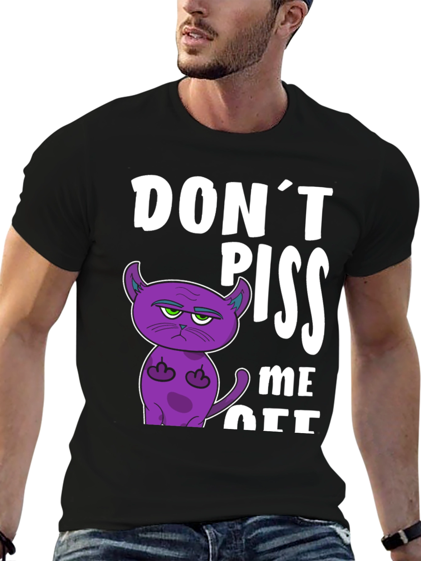 Dont Piss Me Off Funny Cat T-Shirt