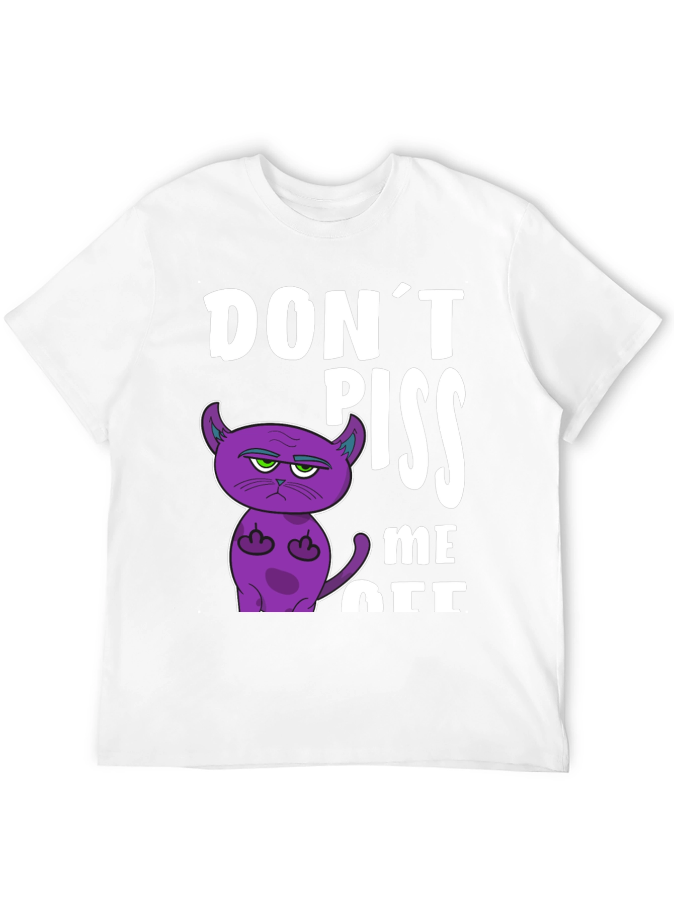 Dont Piss Me Off Funny Cat T-Shirt