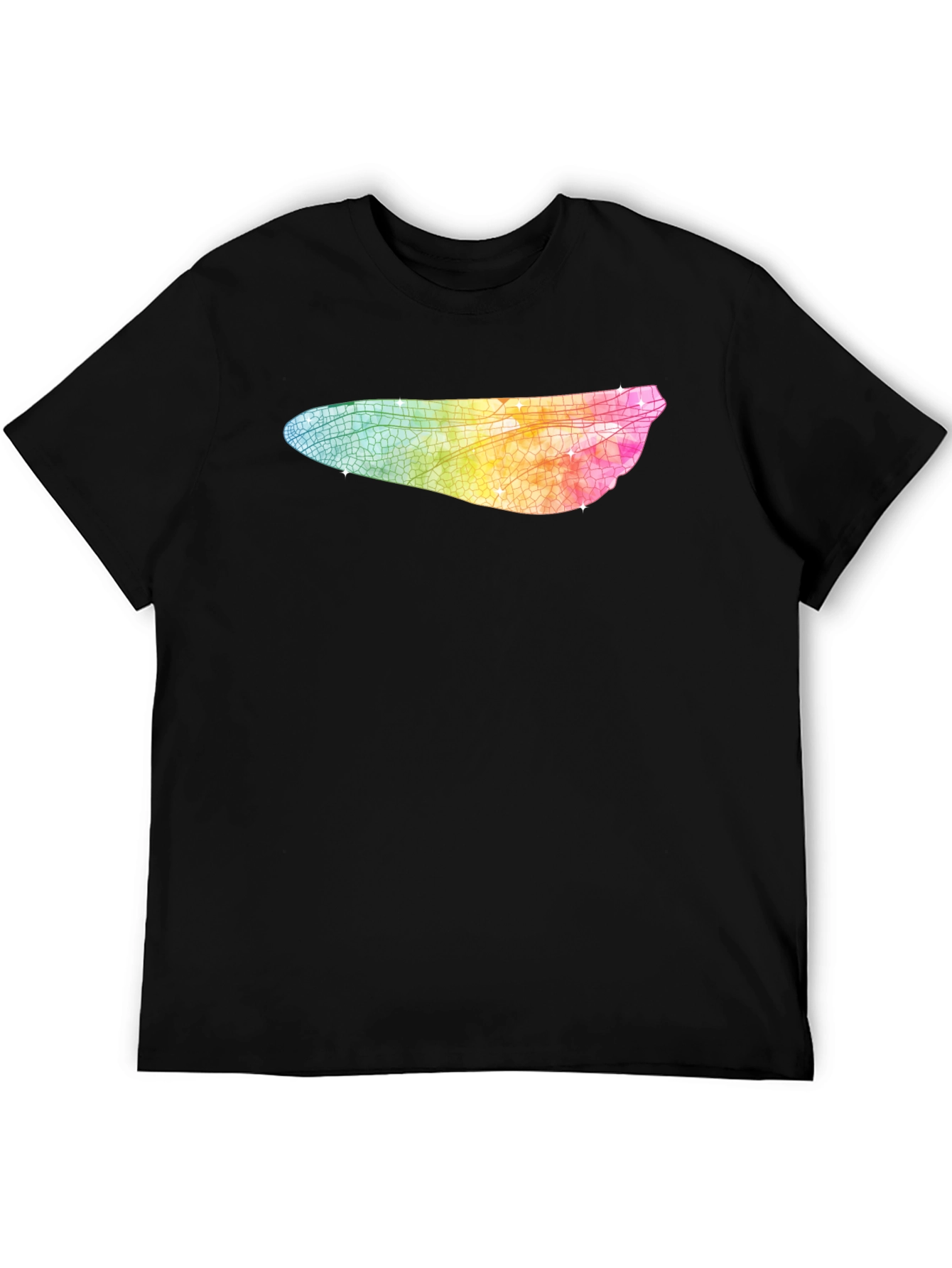 Rainbow Dragonfly Wing T-Shirt