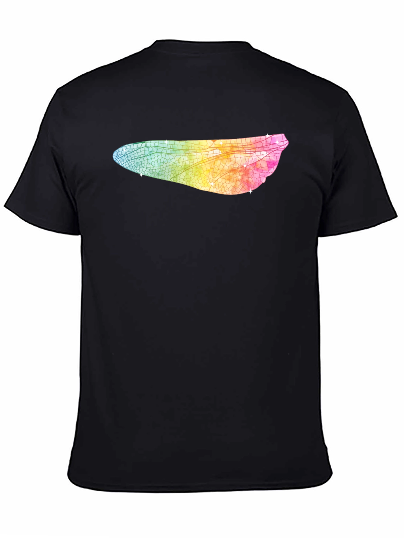 Rainbow Dragonfly Wing T-Shirt