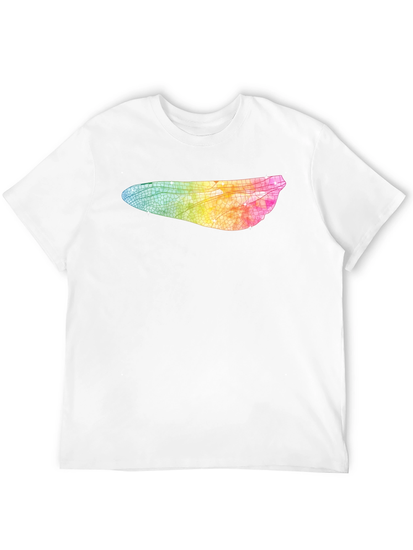 Rainbow Dragonfly Wing T-Shirt
