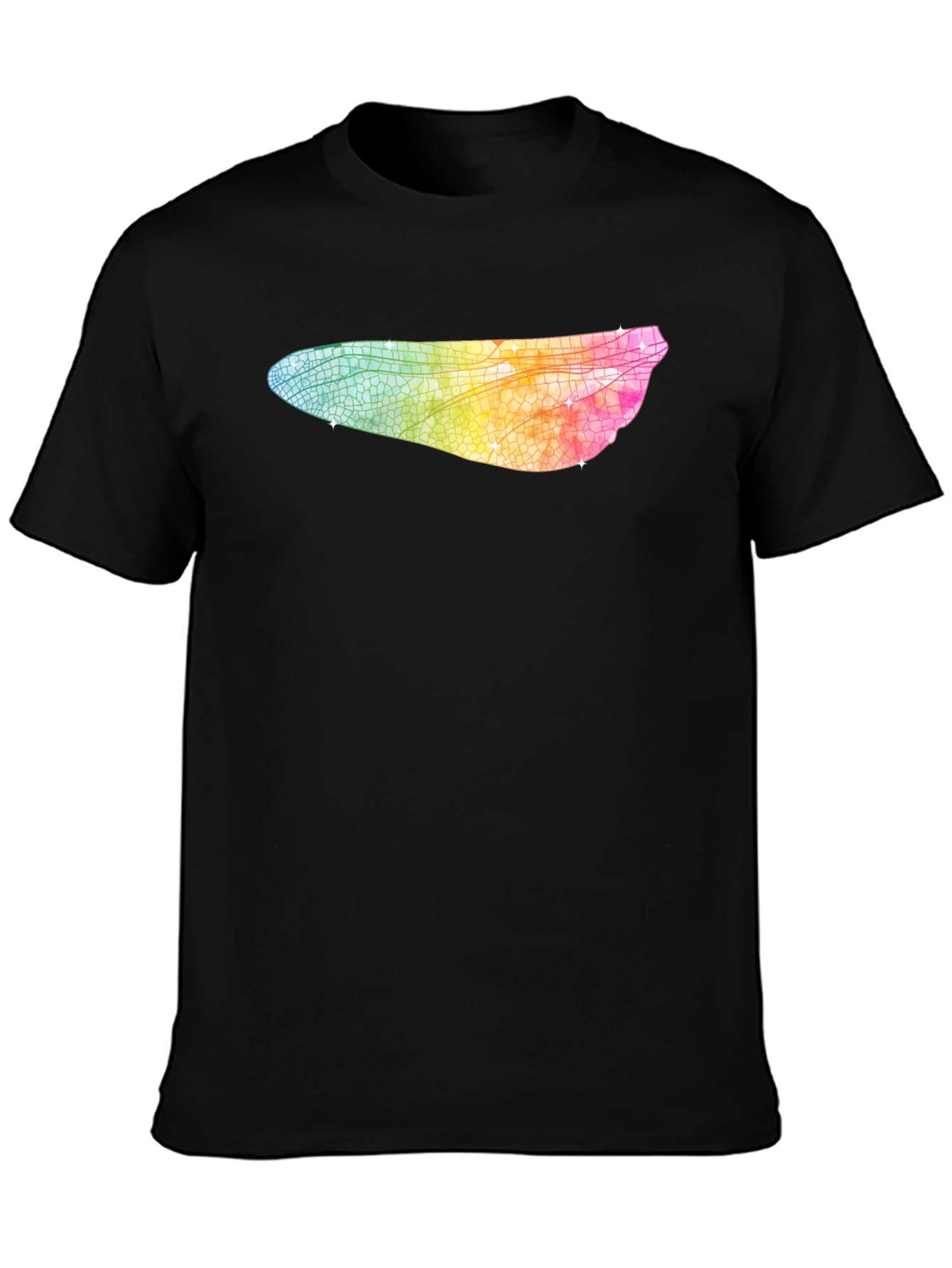 Rainbow Dragonfly Wing T-Shirt