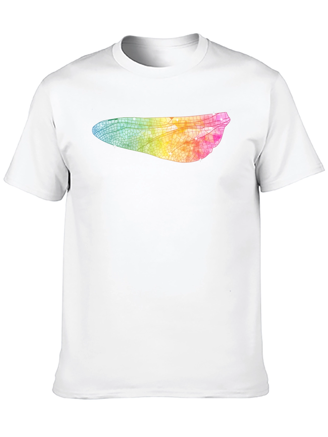 Rainbow Dragonfly Wing T-Shirt
