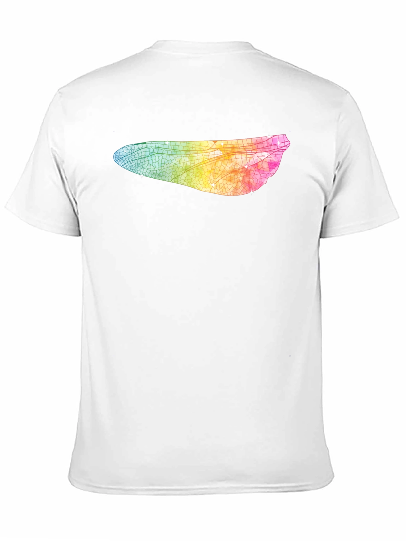Rainbow Dragonfly Wing T-Shirt