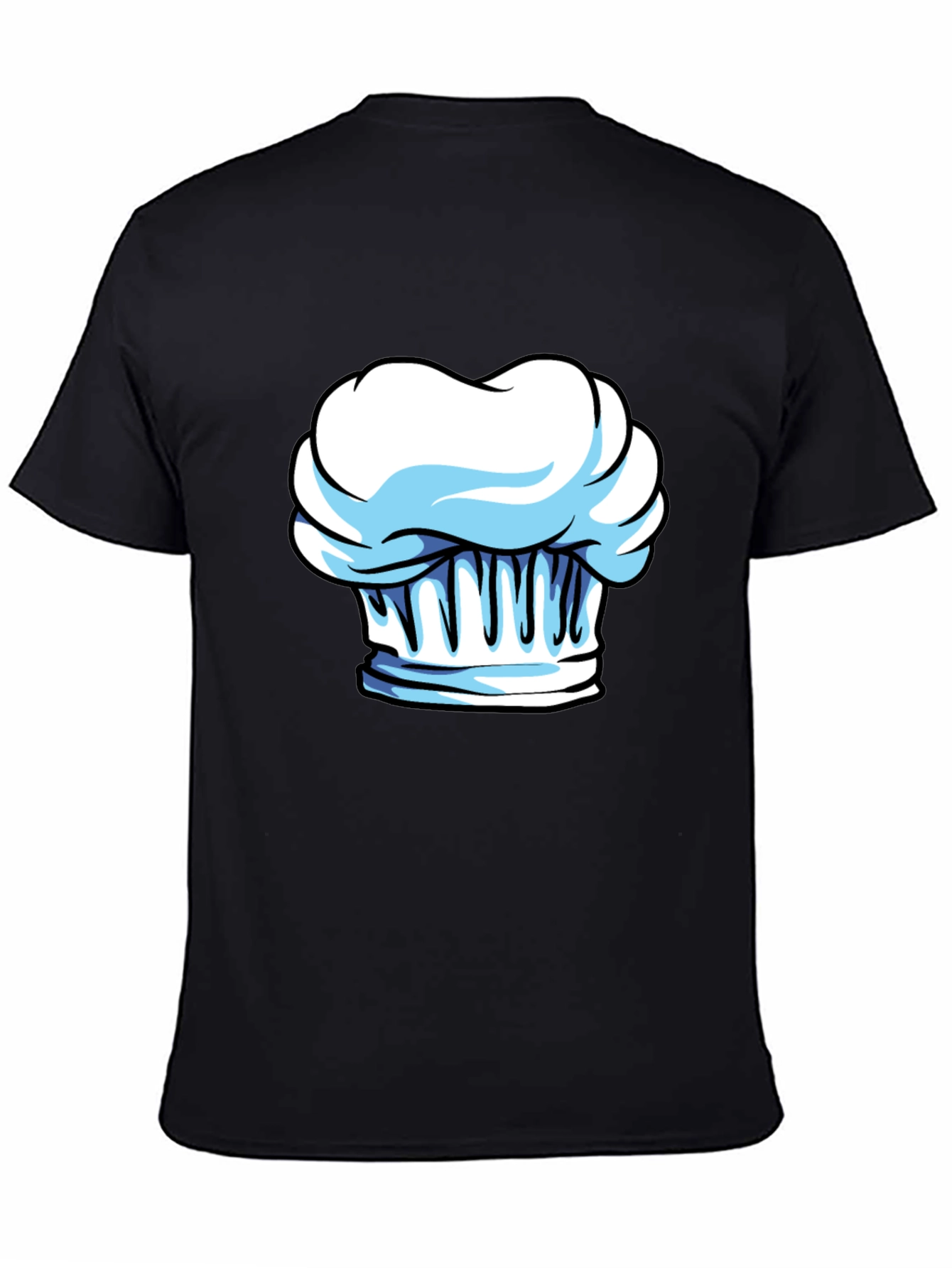 Chef Hat Graphic Tee - Stylish Cotton Blend