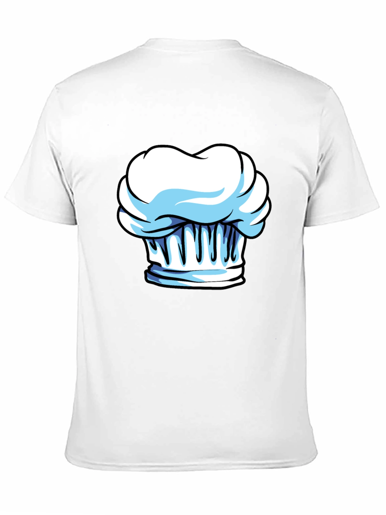 Chef Hat Graphic Tee - Stylish Cotton Blend