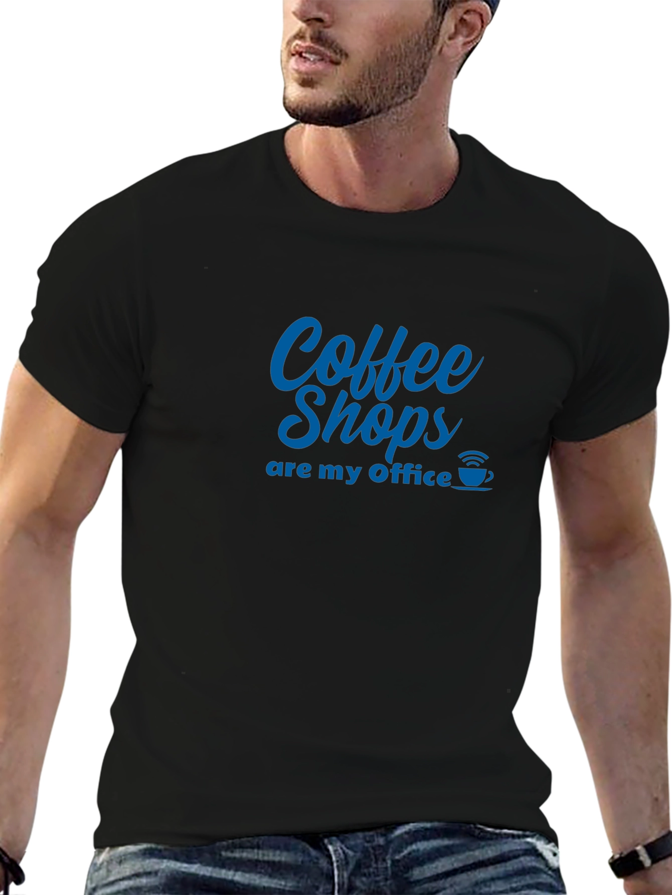 Coffee Shops Are My Office T-Shirt