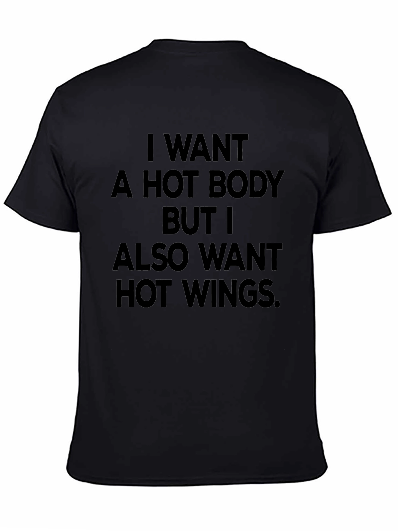 Hot Body Hot Wings T-Shirt - Funny Foodie Tee