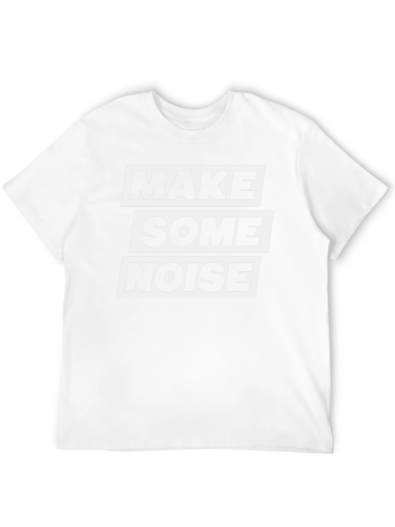Make Some Noise T-Shirt - Bold Graphic Tee