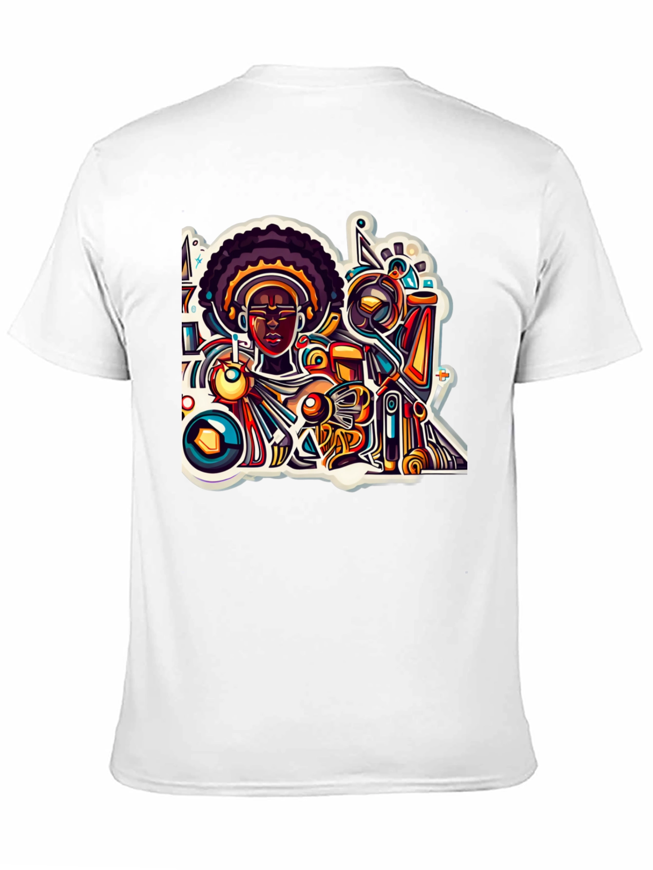 Abstract Afro Art T-Shirt